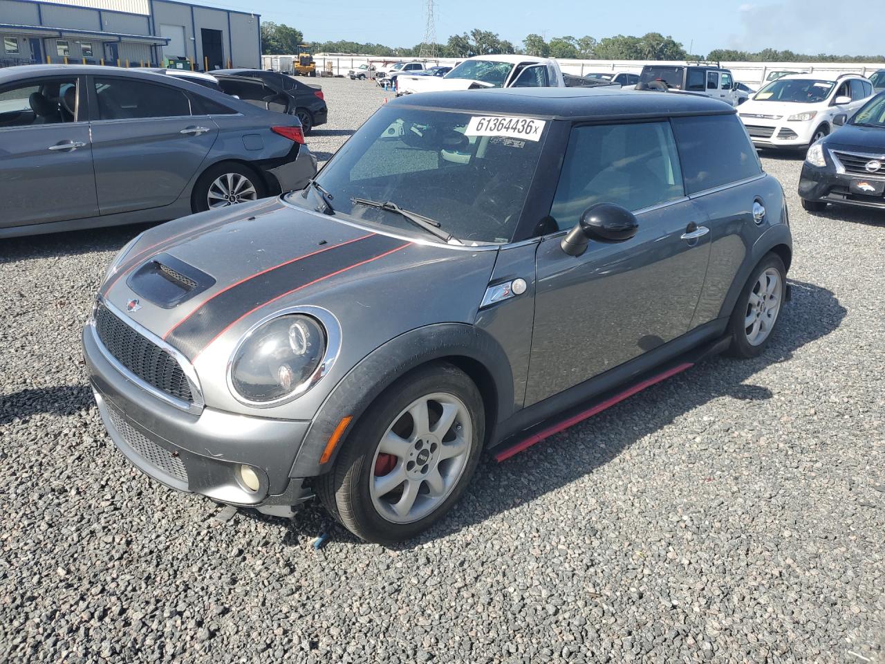 2009 Mini Cooper S Gray vin: WMWMF735X9TT98746