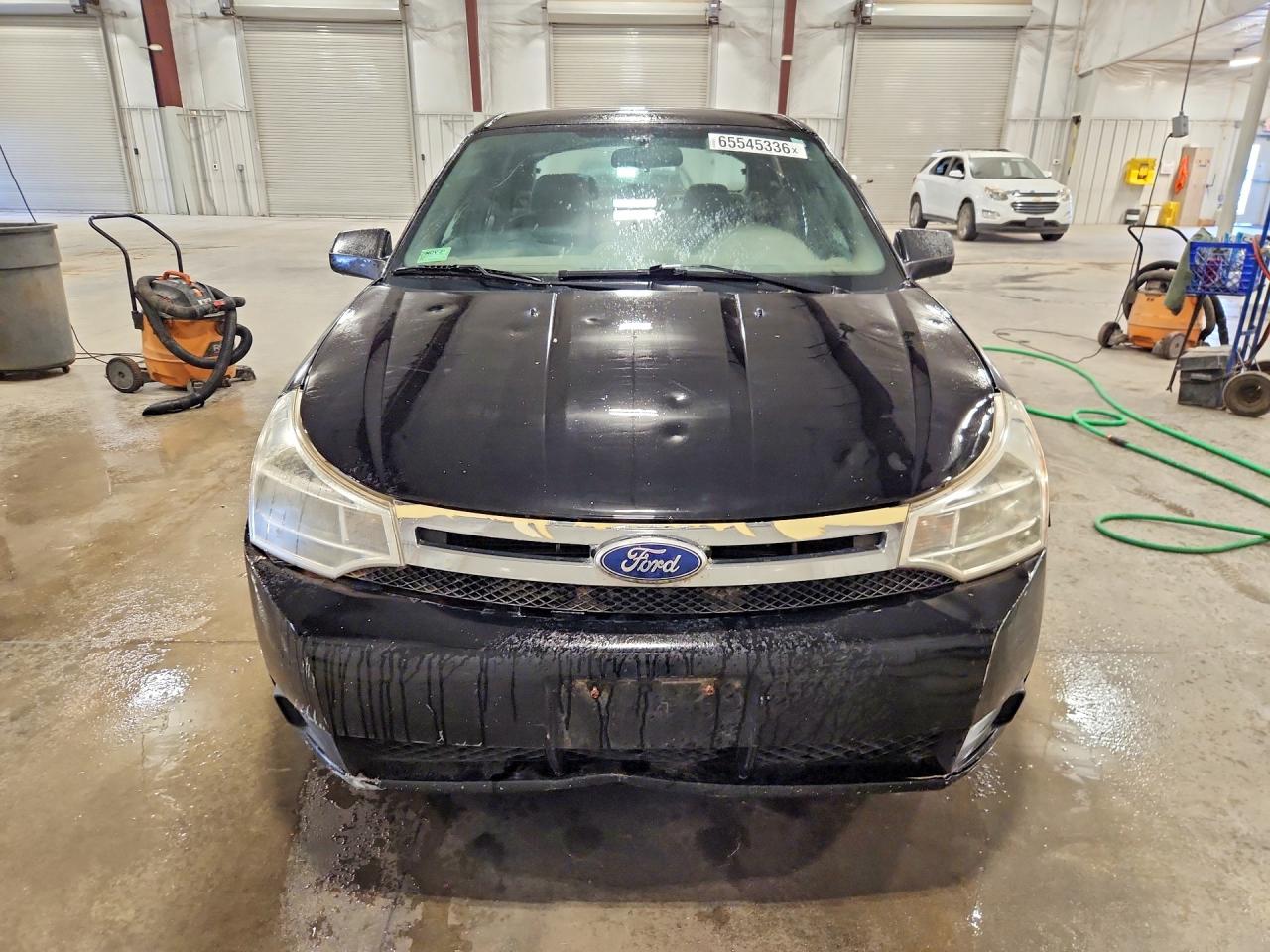 2009 Ford Focus Se Black vin: 1FAHP35N49W200562