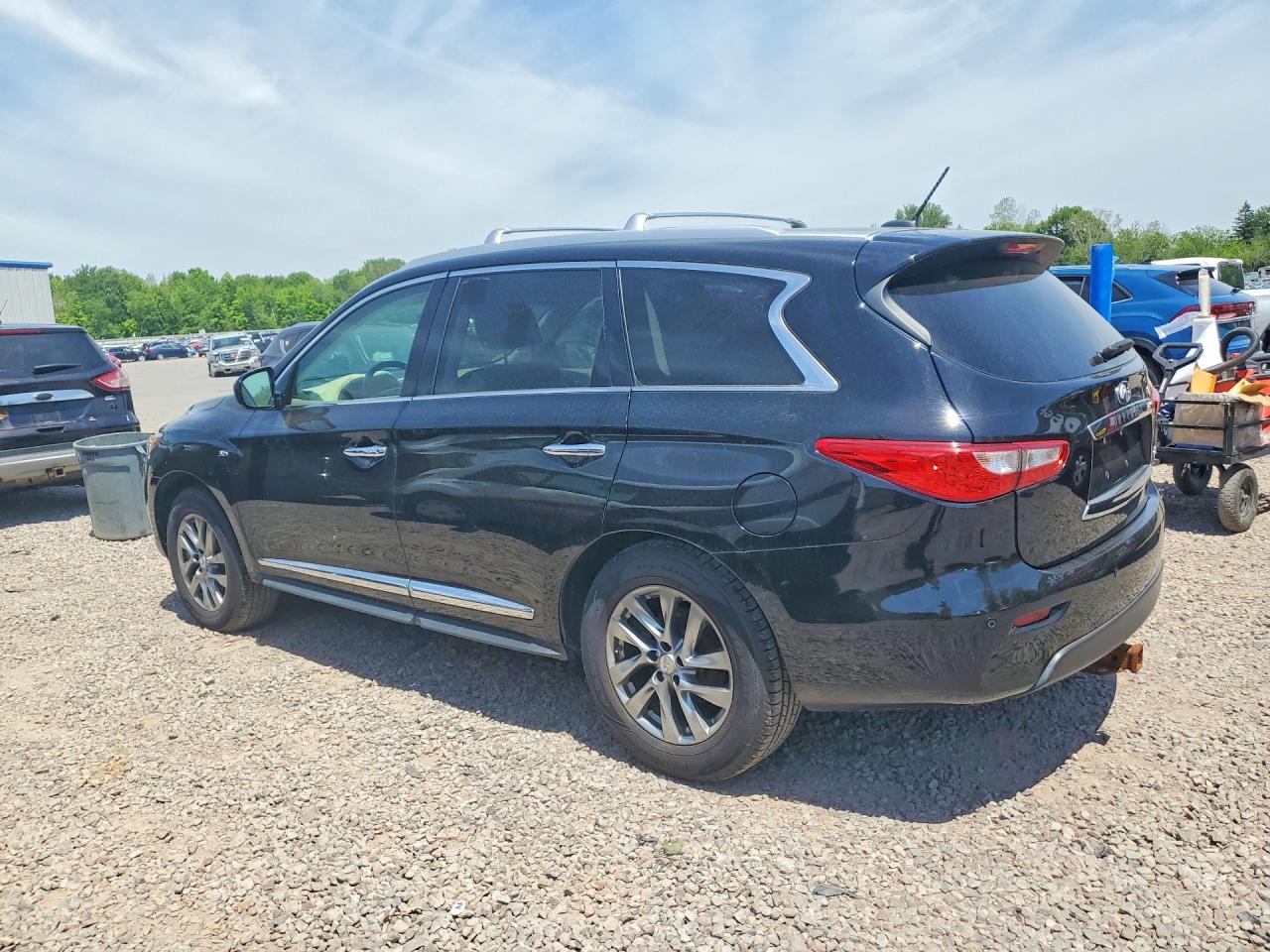 2015 Infiniti Qx60 Base Black vin: 5N1AL0MM4FC507561