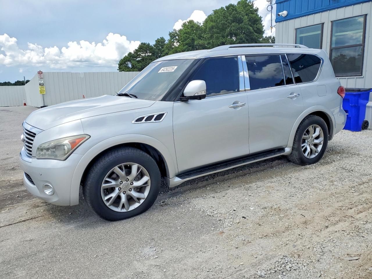 2011 Infiniti Qx56 Base Серебряный vin: JN8AZ2NC1B9300285