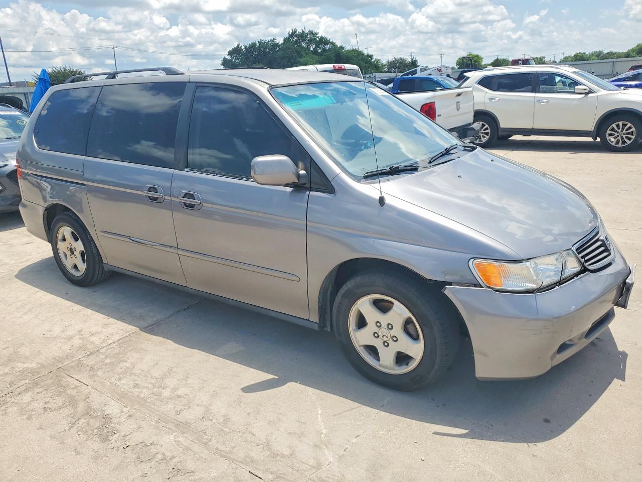 2000 Honda Odyssey Ex Серебряный vin: 2HKRL1869YH596866