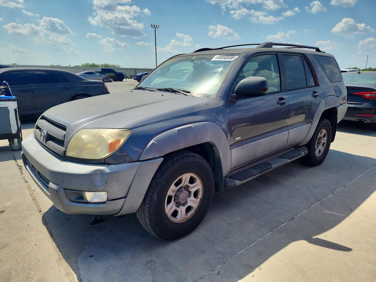 2003 Toyota 4runner Sr5 Серый vin: JTEZU14R530012249