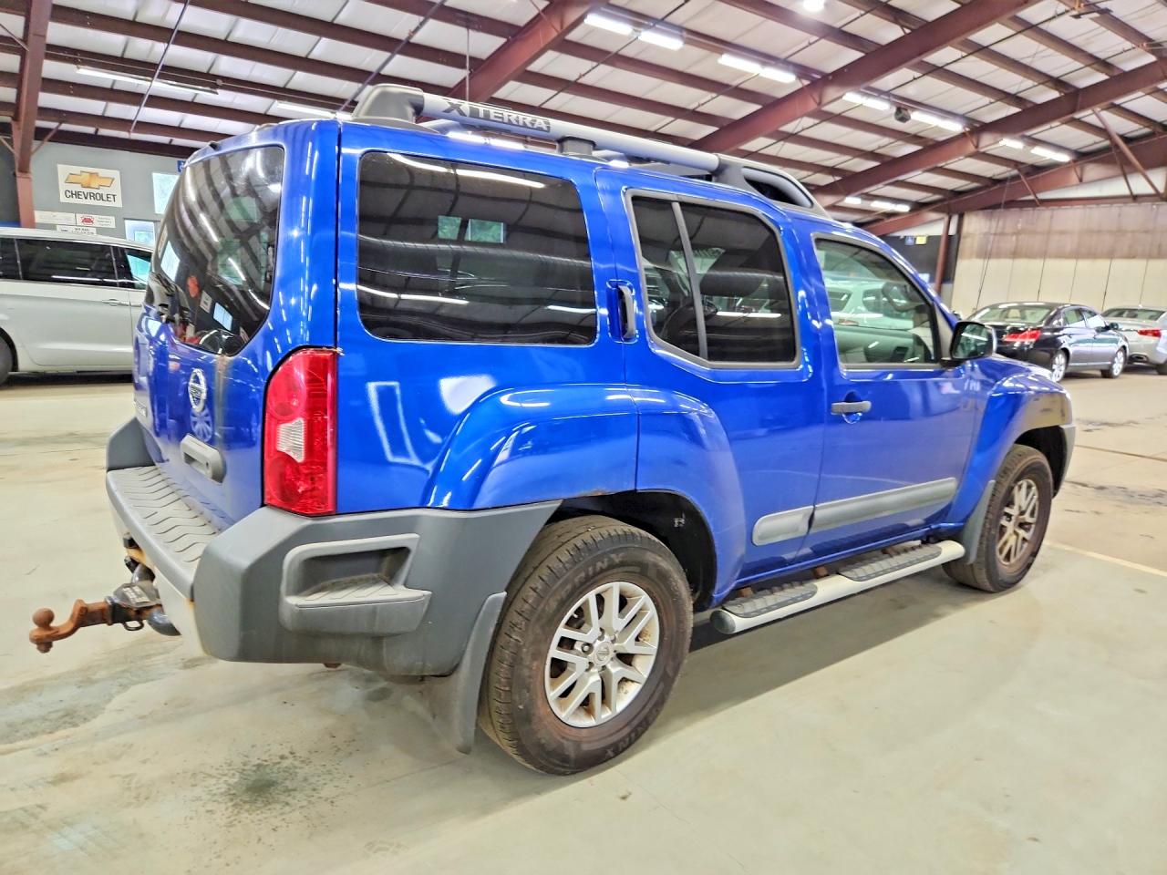 2015 Nissan Xterra S Blue vin: 5N1AN0NW3FN650550