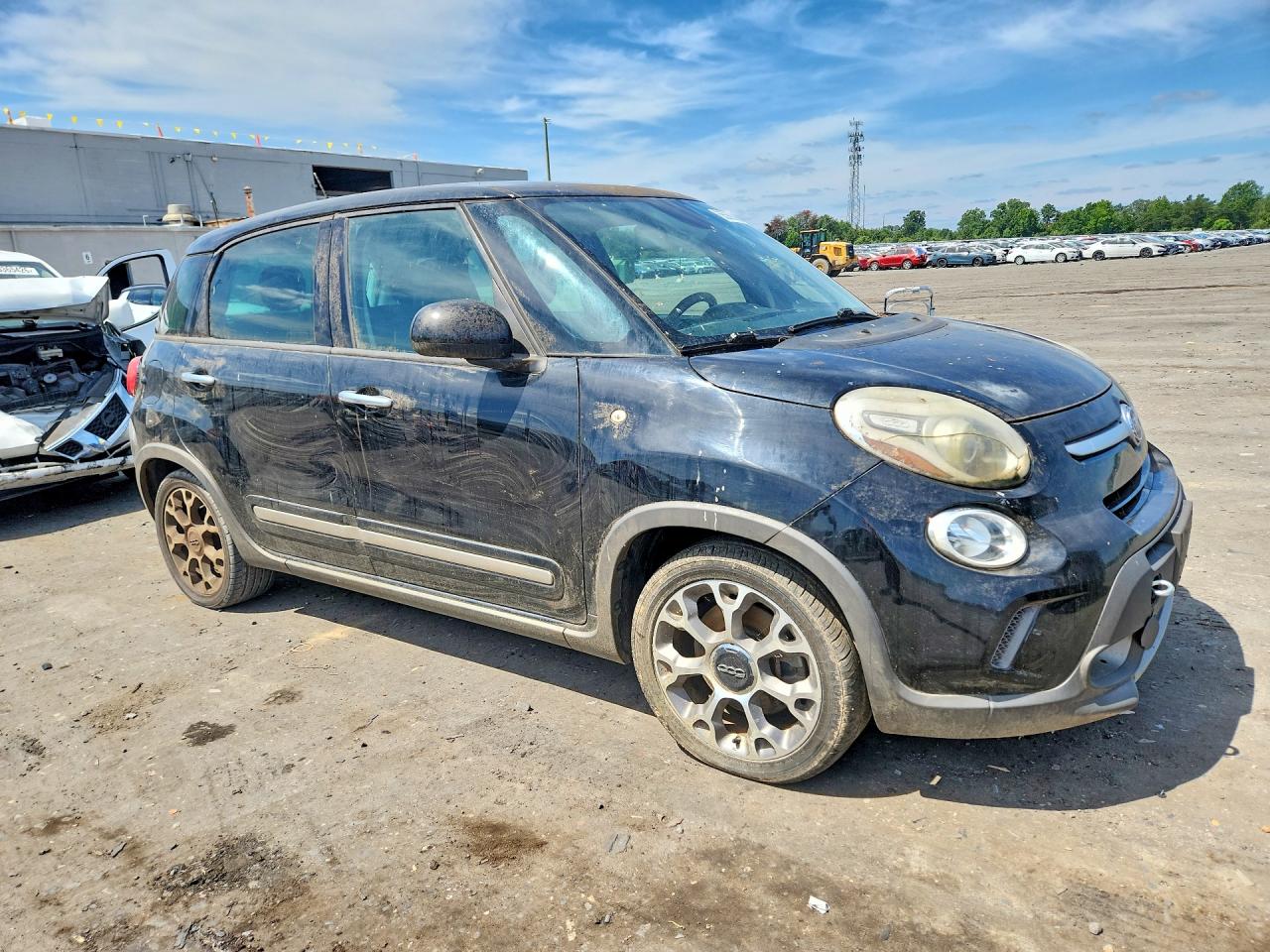 2014 Fiat 500l Trekking Black vin: ZFBCFADH6EZ011902