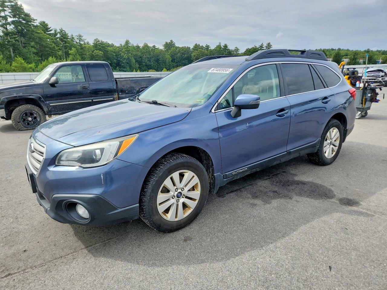 2015 Subaru Outback 2.5i Premium Синий vin: 4S4BSAHC5F3298569