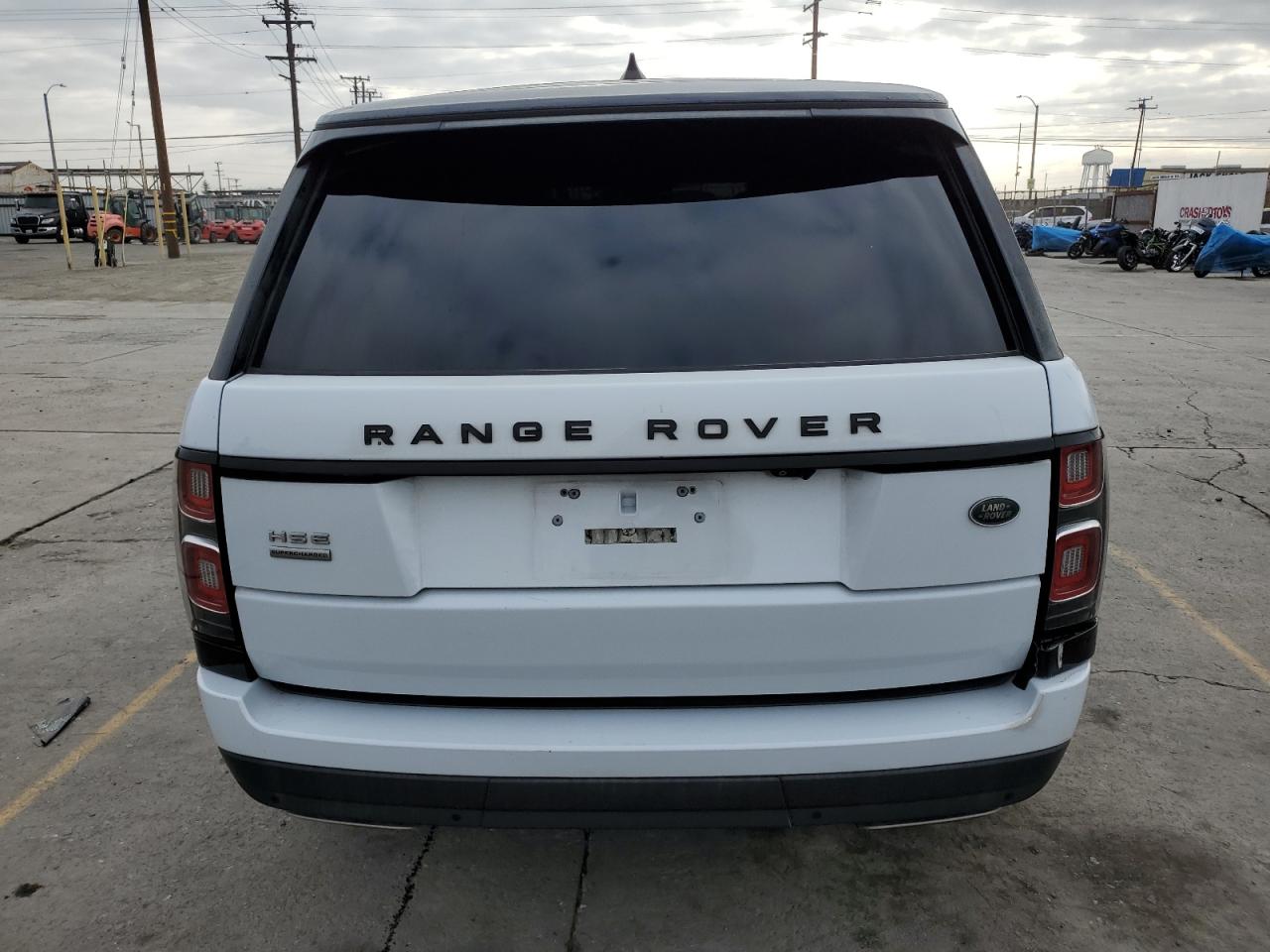 2018 Land Rover Range Rover Hse Белый vin: SALGS2SV1JA387577