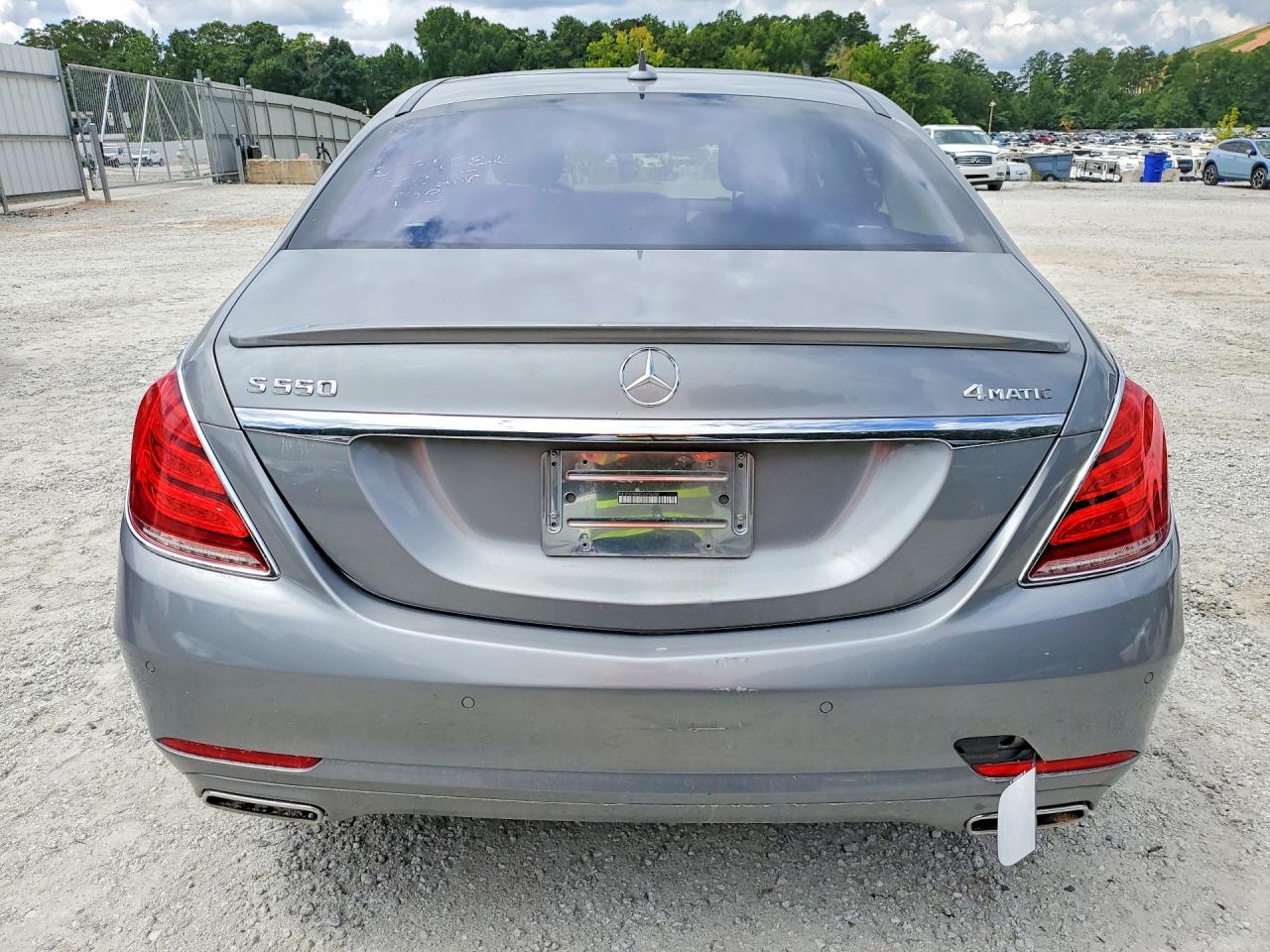 2015 Mercedes-benz S 550 4matic Silver vin: WDDUG8FB0FA106798