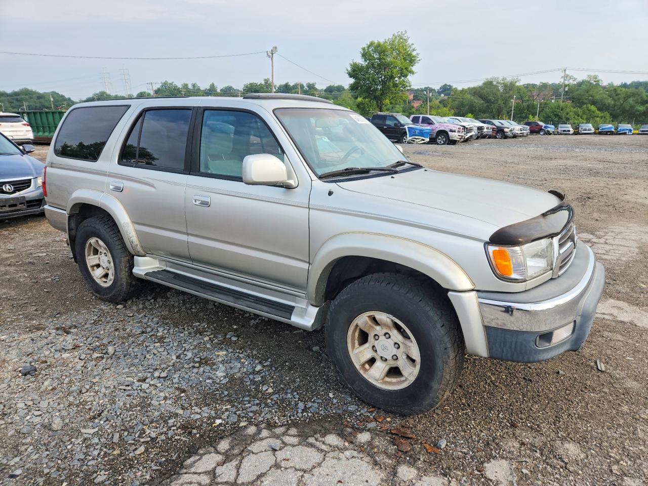 2000 Toyota 4runner Sr5 Silver vin: JT3HN86R7Y0304399