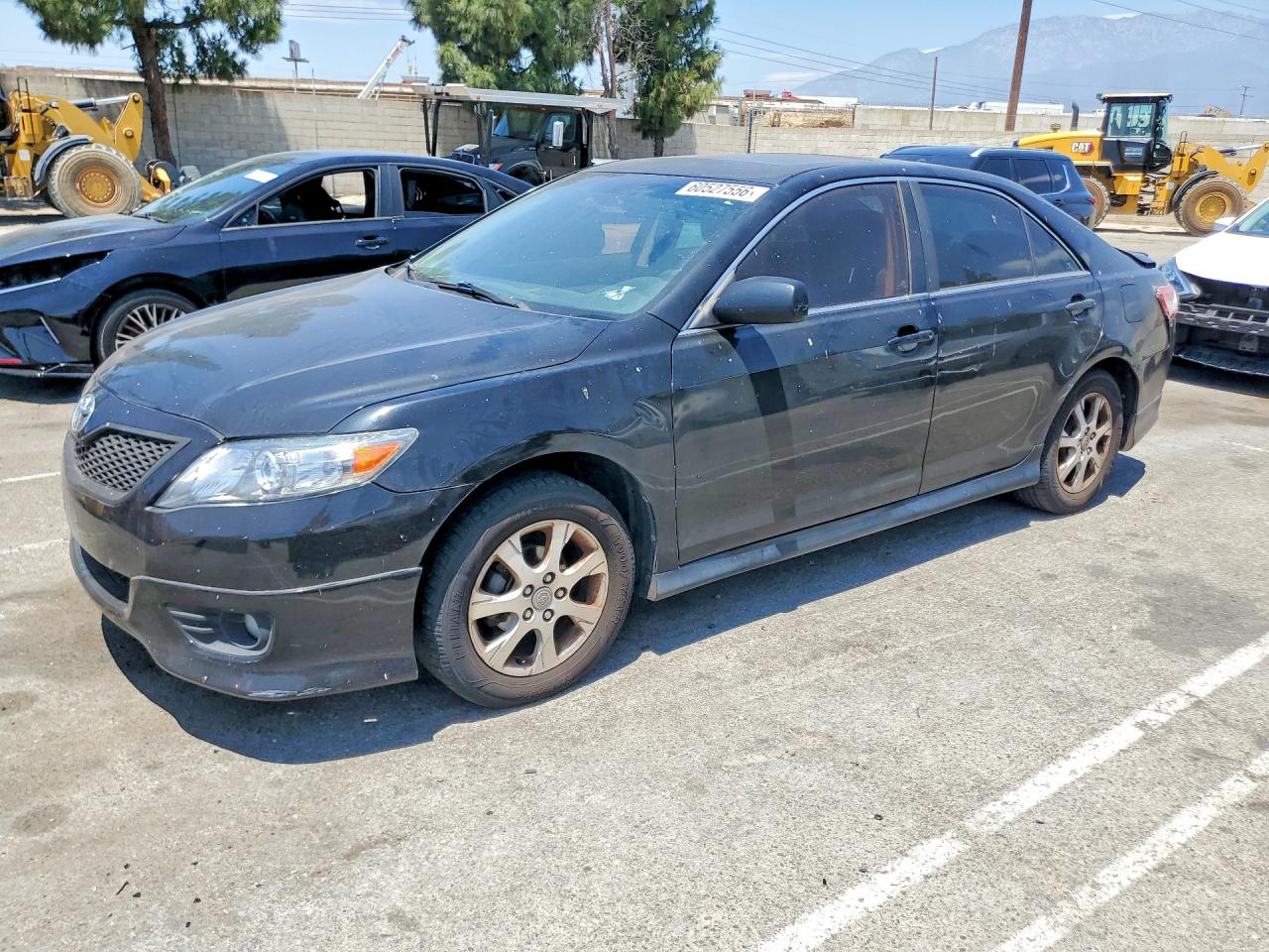 2011 Toyota Camry Se Black vin: 4T1BF3EK4BU156424
