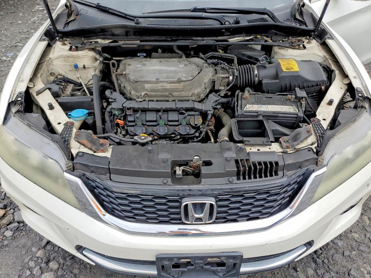 2013 Honda Accord Exl White vin: 1HGCT2B83DA008078