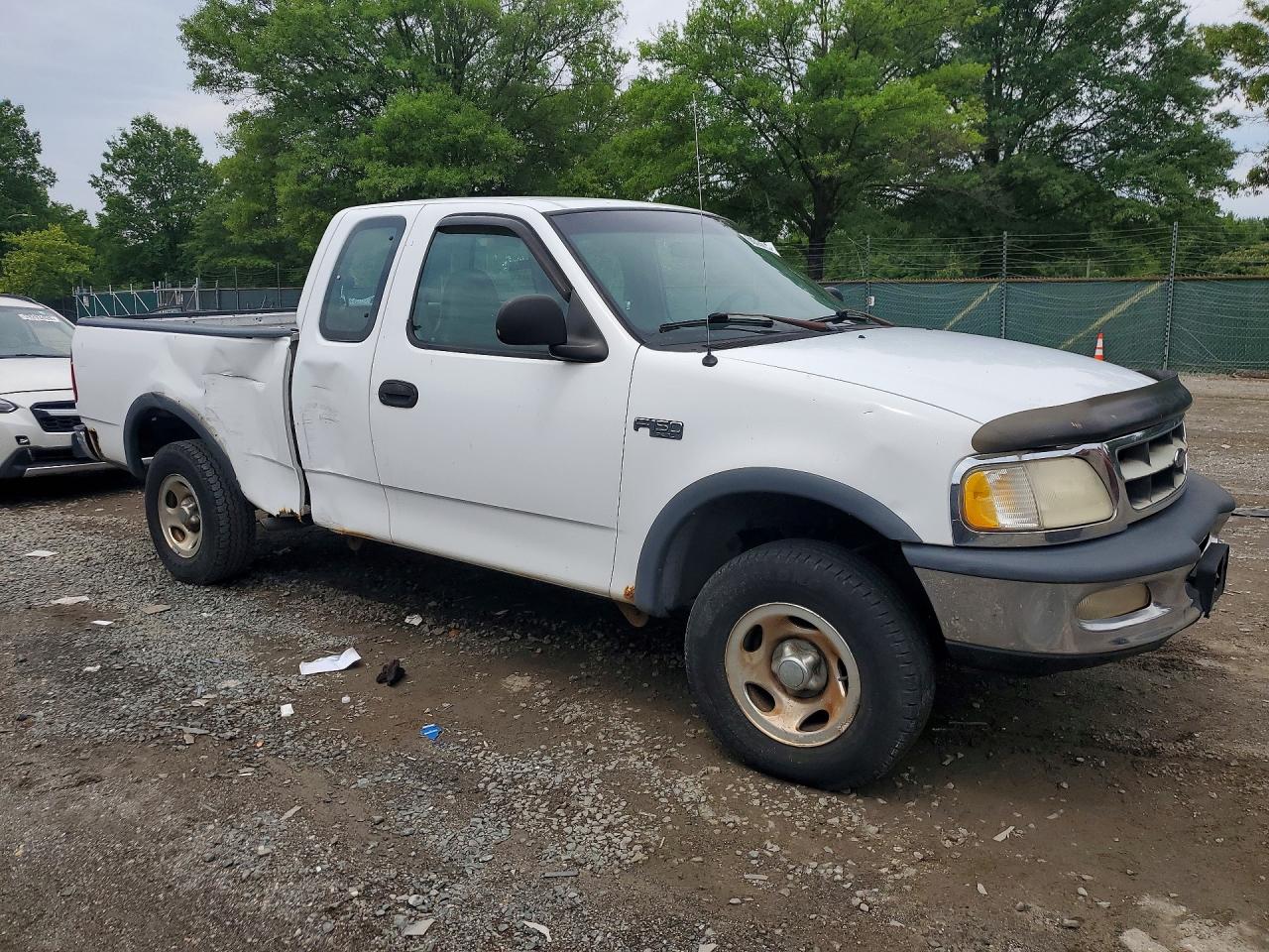 1997 Ford F150 White vin: 1FTDX18W1VNB44193