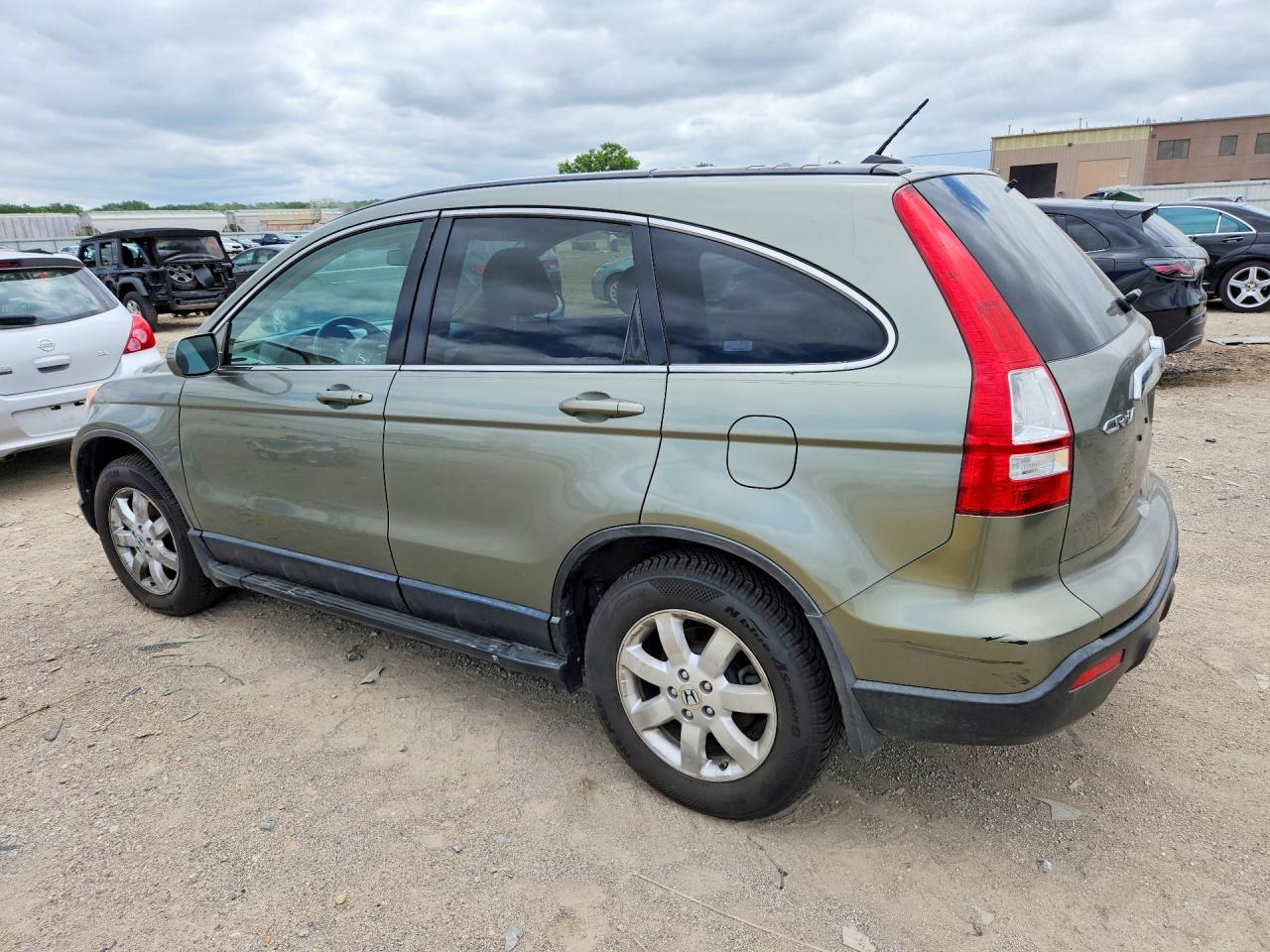 2008 Honda Cr-v Exl Green vin: JHLRE38798C040005