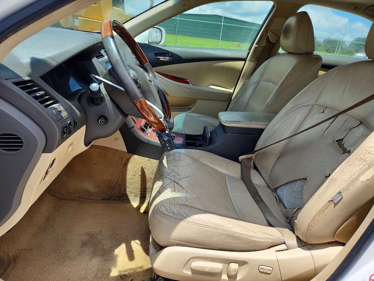 2010 Lexus Es 350 White vin: JTHBK1EG2A2356081
