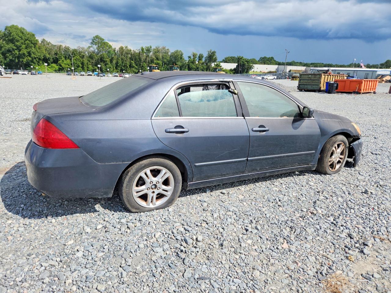 2006 Honda Accord Ex Gray vin: 1HGCM56806A172609