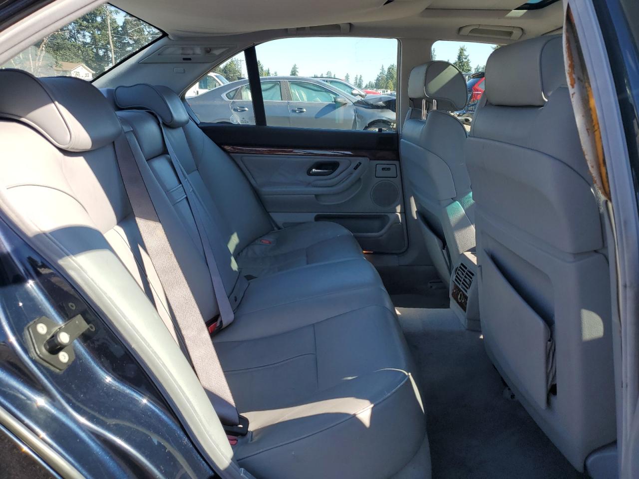 2000 Bmw 740 I Automatic Blue vin: WBAGG8343YDN77047