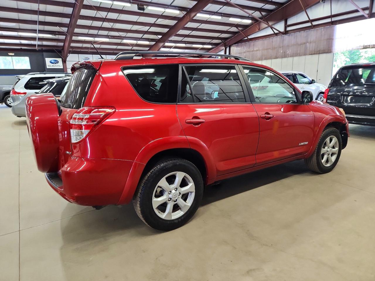 2012 Toyota Rav4 Limited Red vin: 2T3DF4DV2CW257254
