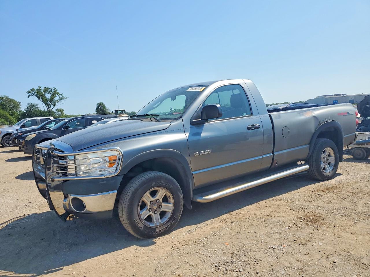 2008 Dodge Ram 1500 St Gray vin: 1D7HU16N38J161602