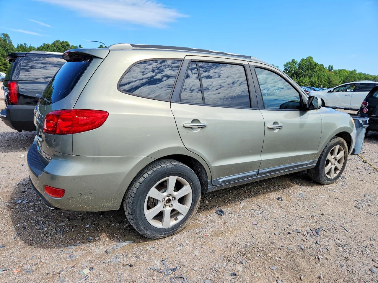 2008 Hyundai Santa Fe Se Gray vin: 5NMSH73E78H144559