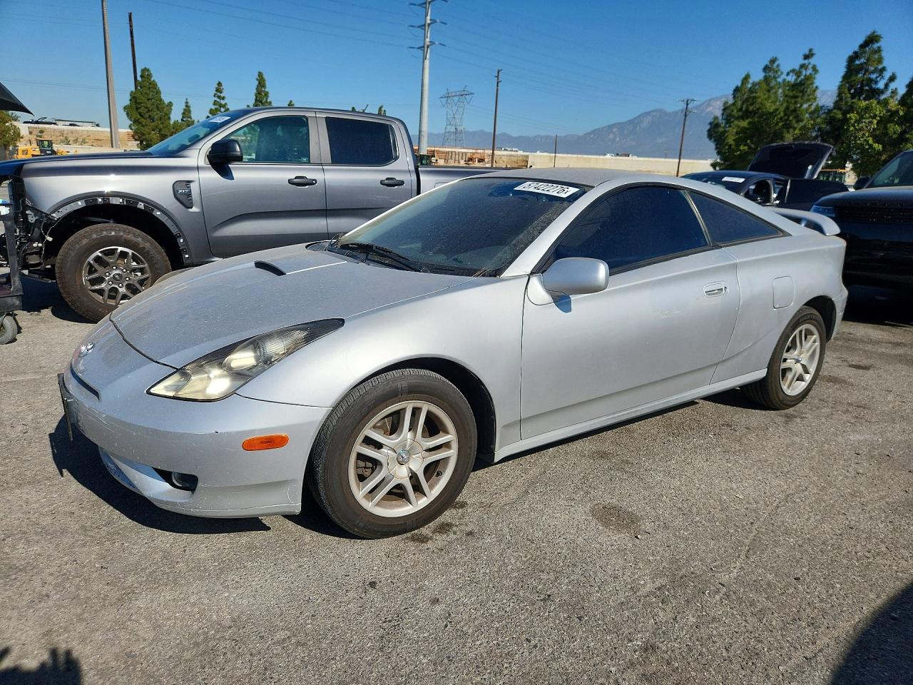 2003 Toyota Celica Gt Серебряный vin: JTDDR32T530147564