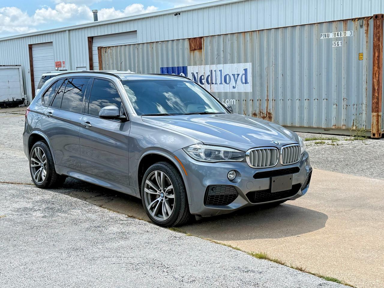 2015 Bmw X5 Xdrive50i Gray vin: 5UXKR6C55F0J73870