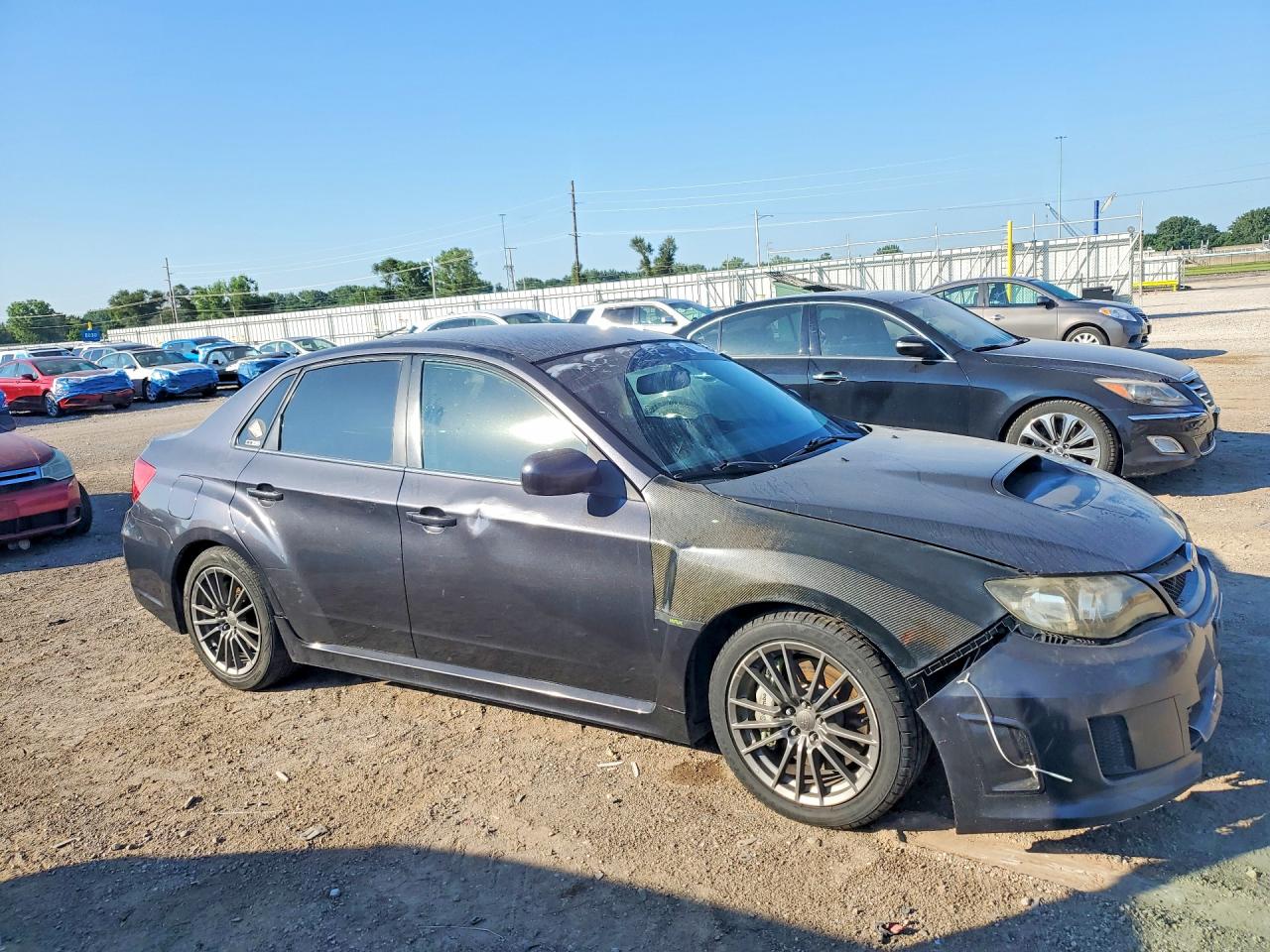 2012 Subaru Impreza Wrx Gray vin: JF1GV7E64CG002955