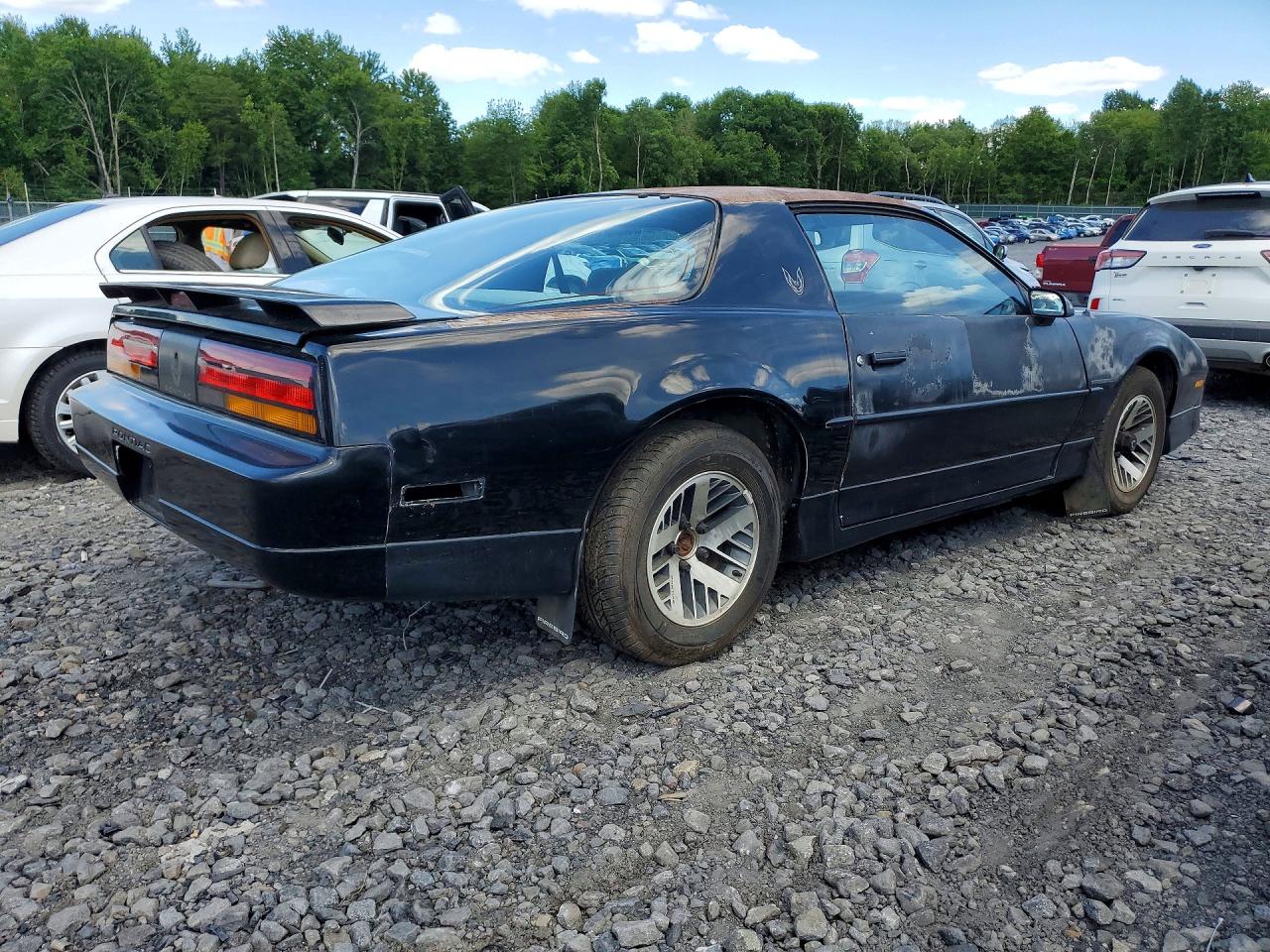 1990 Pontiac Firebird Black vin: 1G2FS23T1LL207221