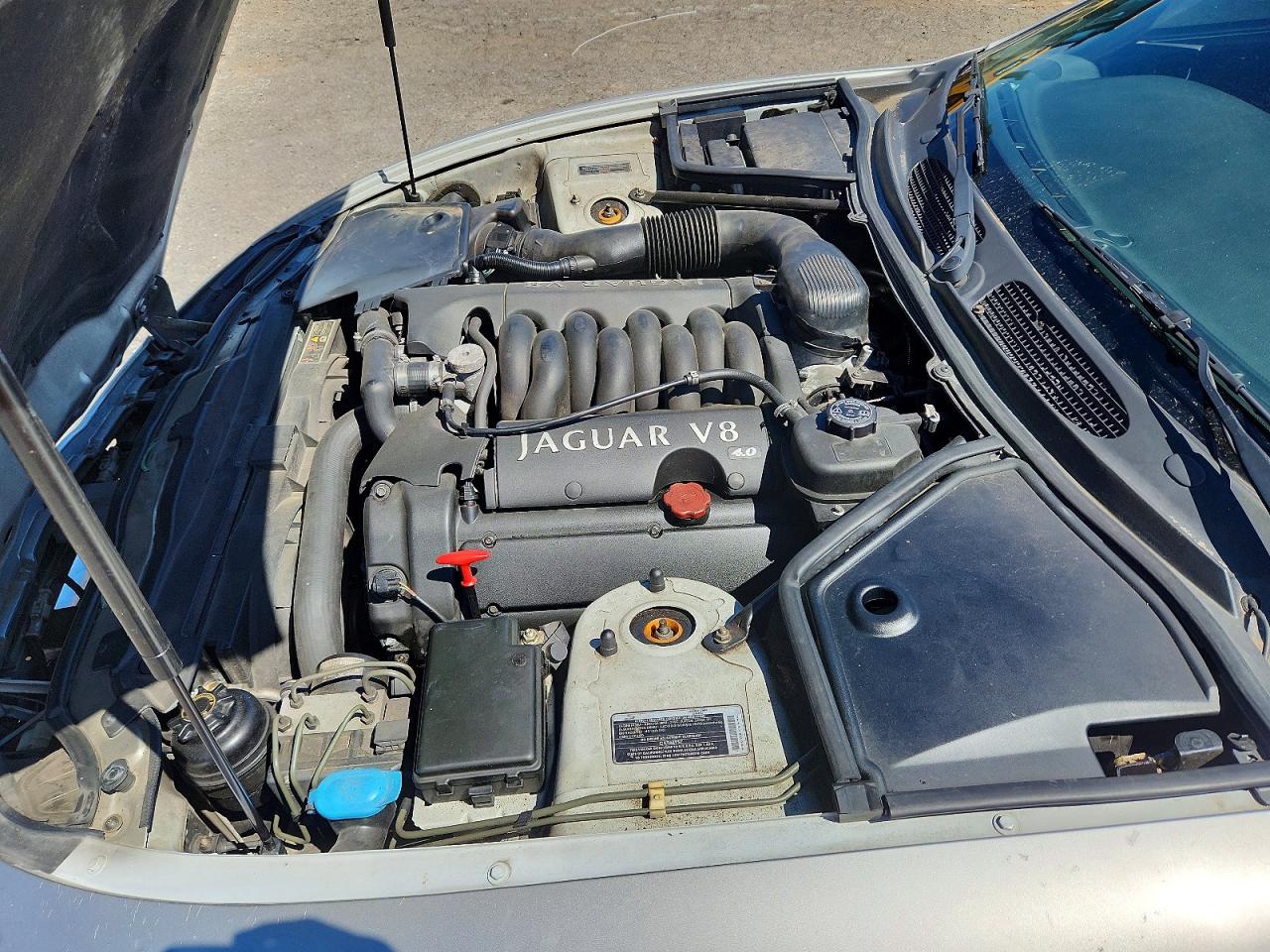 1999 Jaguar Xk8 Silver vin: SAJGX2049XC041200