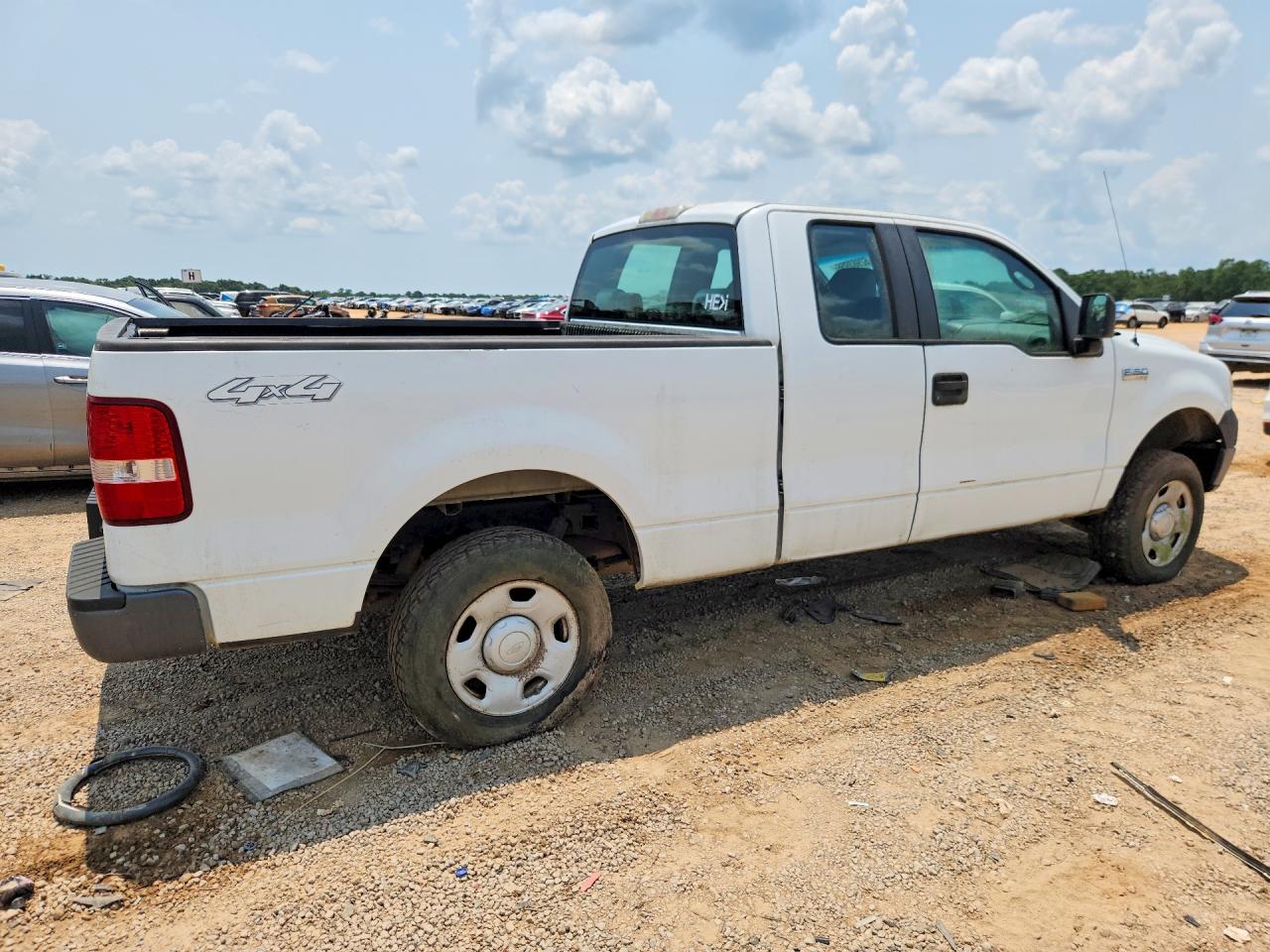 2007 Ford F150 Белый vin: 1FTRX14W47FA07807