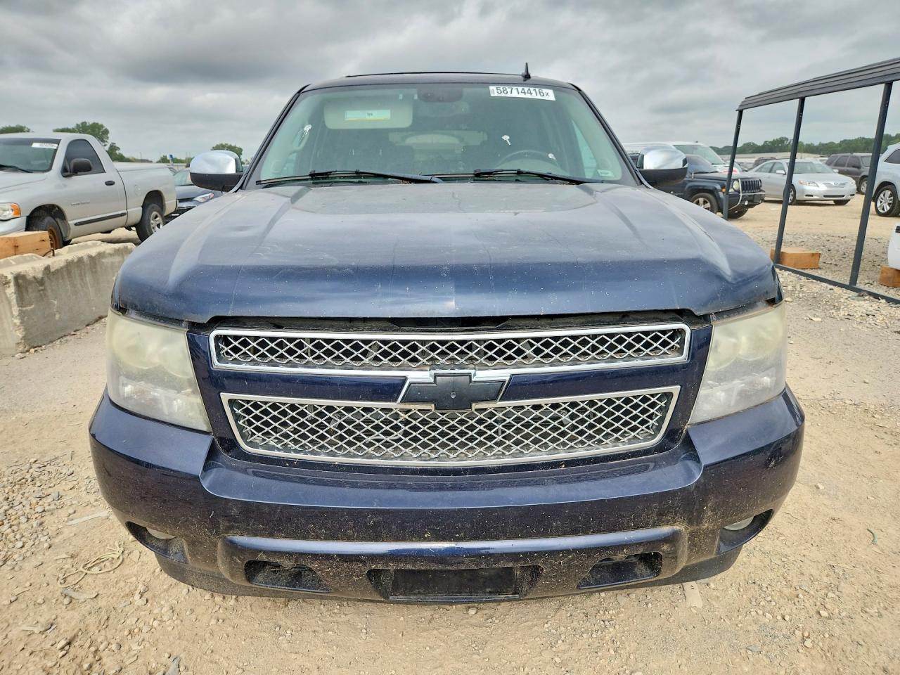 2008 Chevrolet Suburban K1500 Ls Blue vin: 3GNFK16328G157796