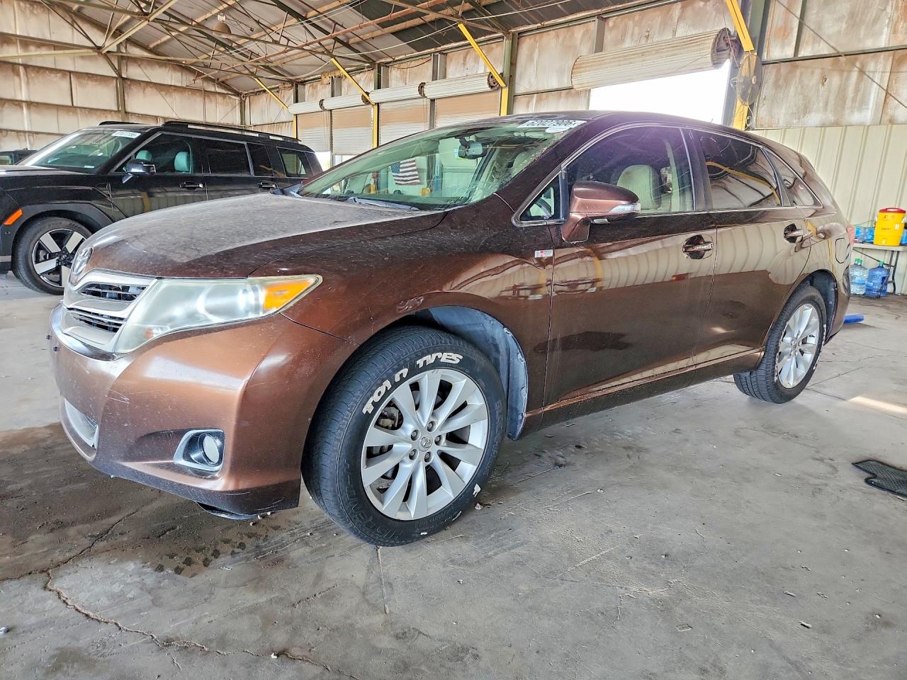 2013 Toyota Venza Le Brown vin: 4T3ZA3BB5DU079574