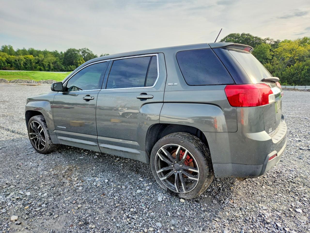2013 Gmc Terrain Sle Gray vin: 2GKALMEK5D6227800