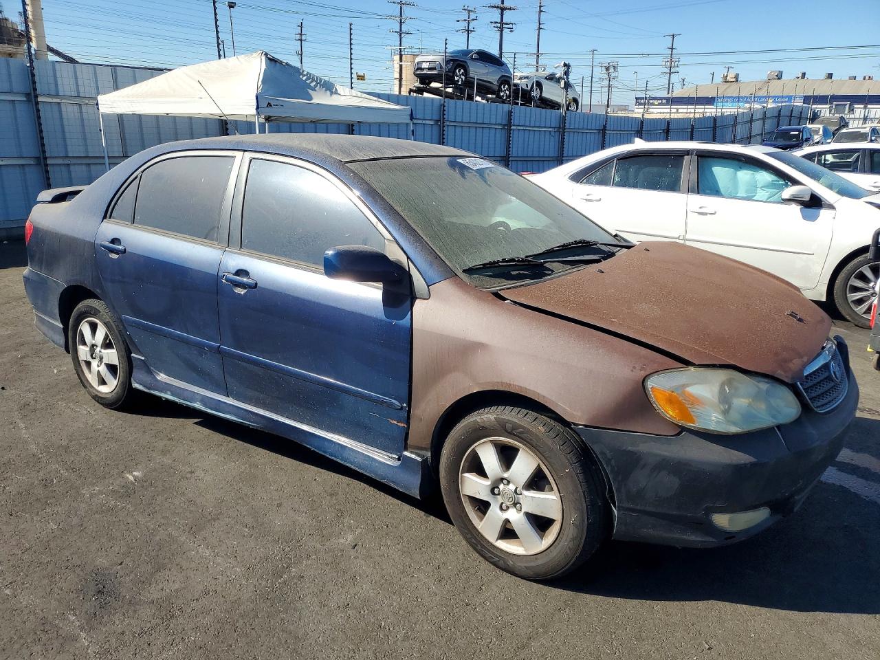 2005 Toyota Corolla S Blue vin: 1NXBR32E45Z456393