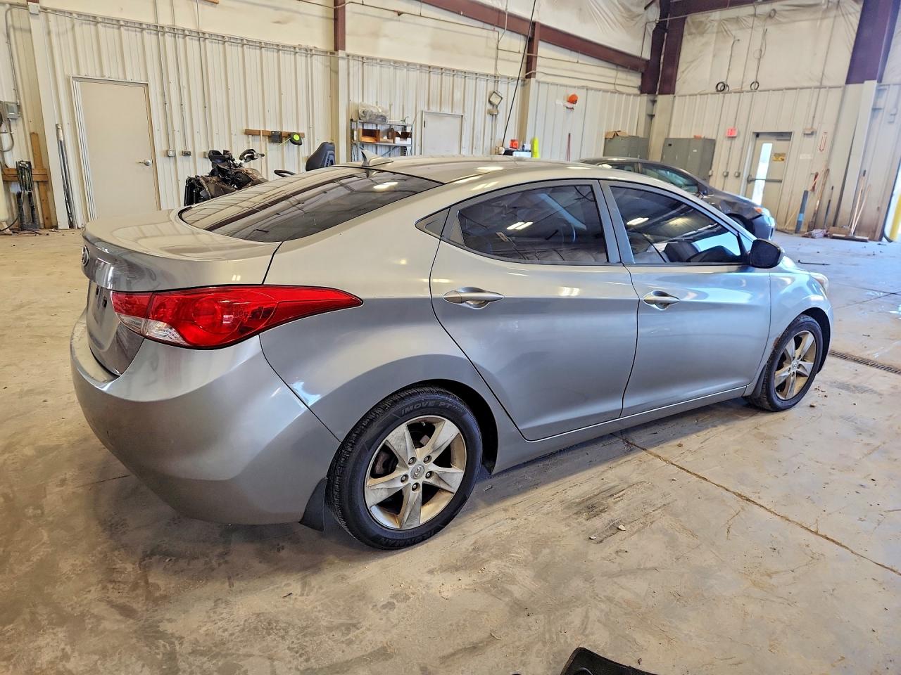 2013 Hyundai Elantra Gls Silver vin: KMHDH4AE7DU998167