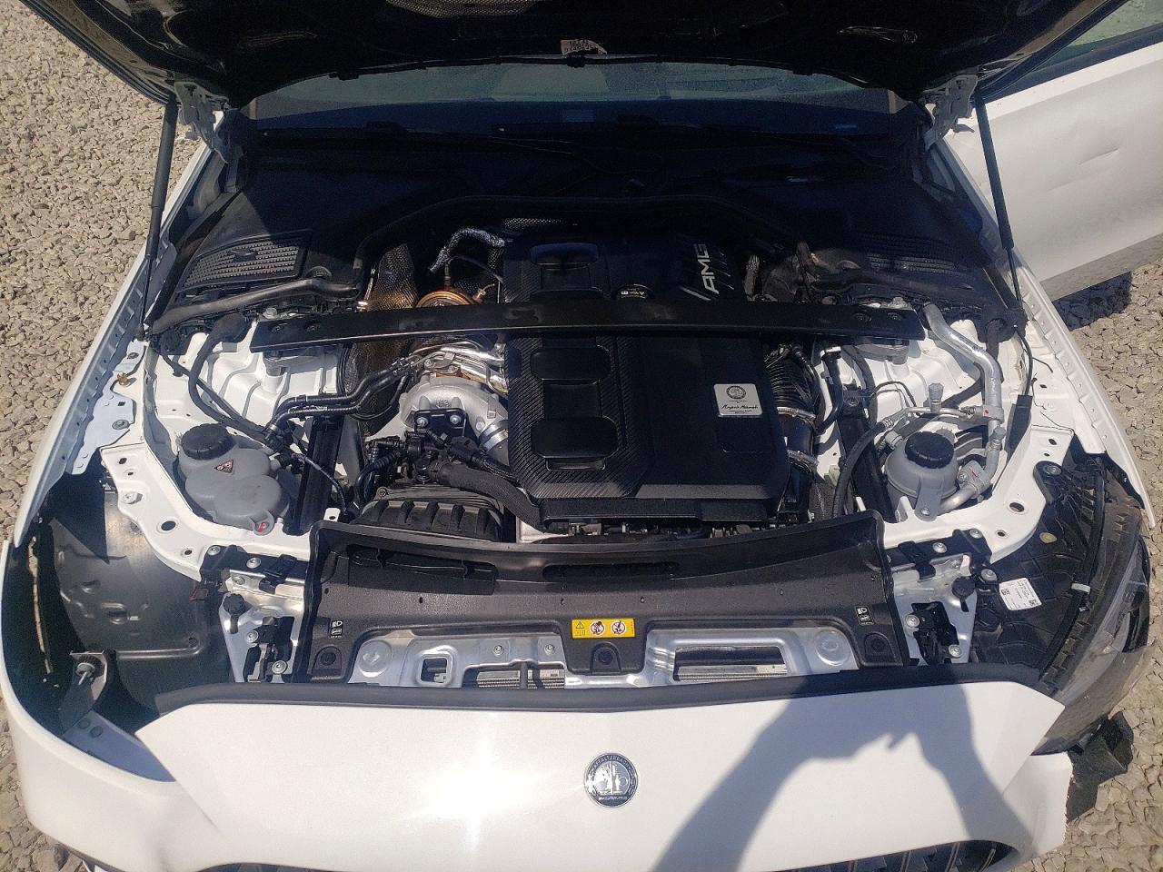 2025 Mercedes-benz C 43 Amg White vin: W1KAF8HB3SR272523