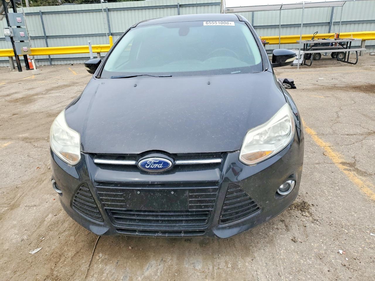 2012 Ford Focus Sel Black vin: 1FAHP3H27CL477958