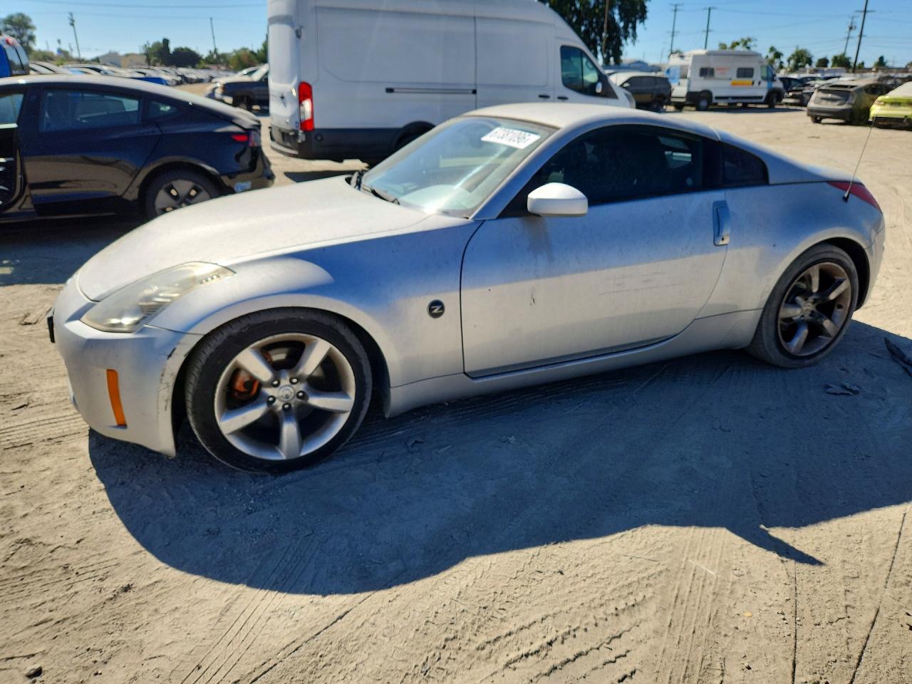 2008 Nissan 350z Base Silver vin: JN1BZ34D68M705034