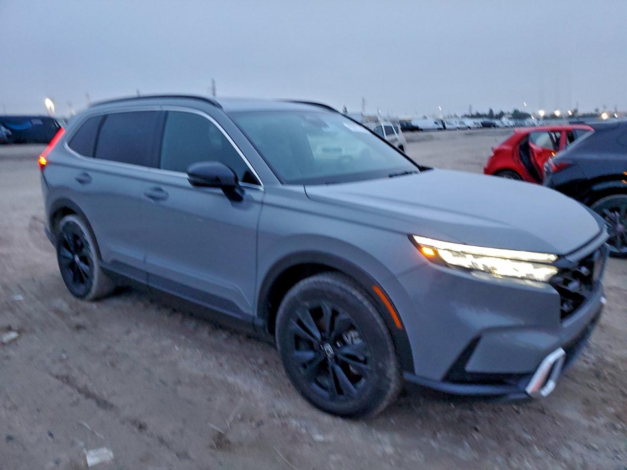 2024 Honda Cr-v Sport Touring Gray vin: 5J6RS6H96RL028401