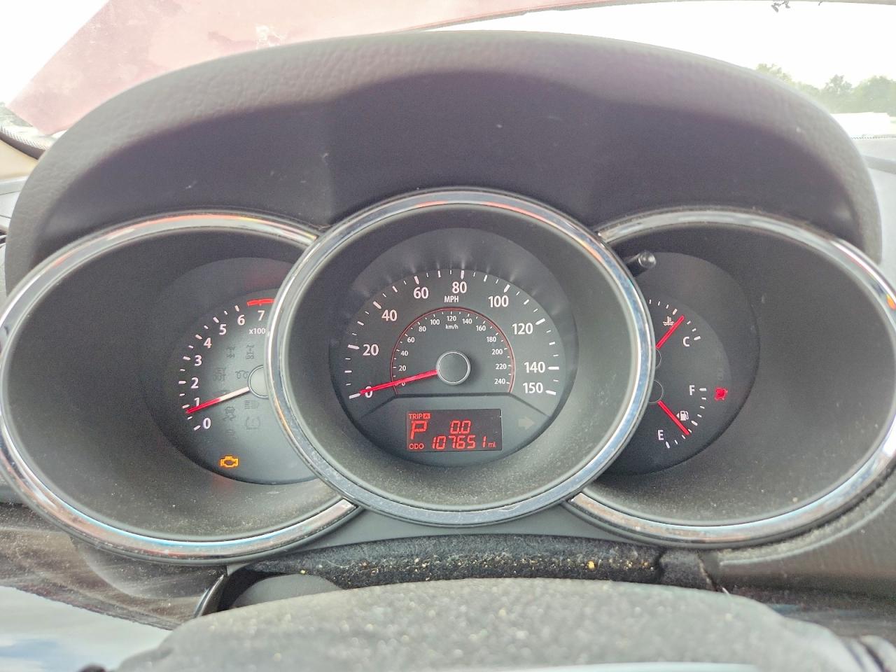 2011 Kia Sorento Lx Red vin: 5XYKT3A14BG028437
