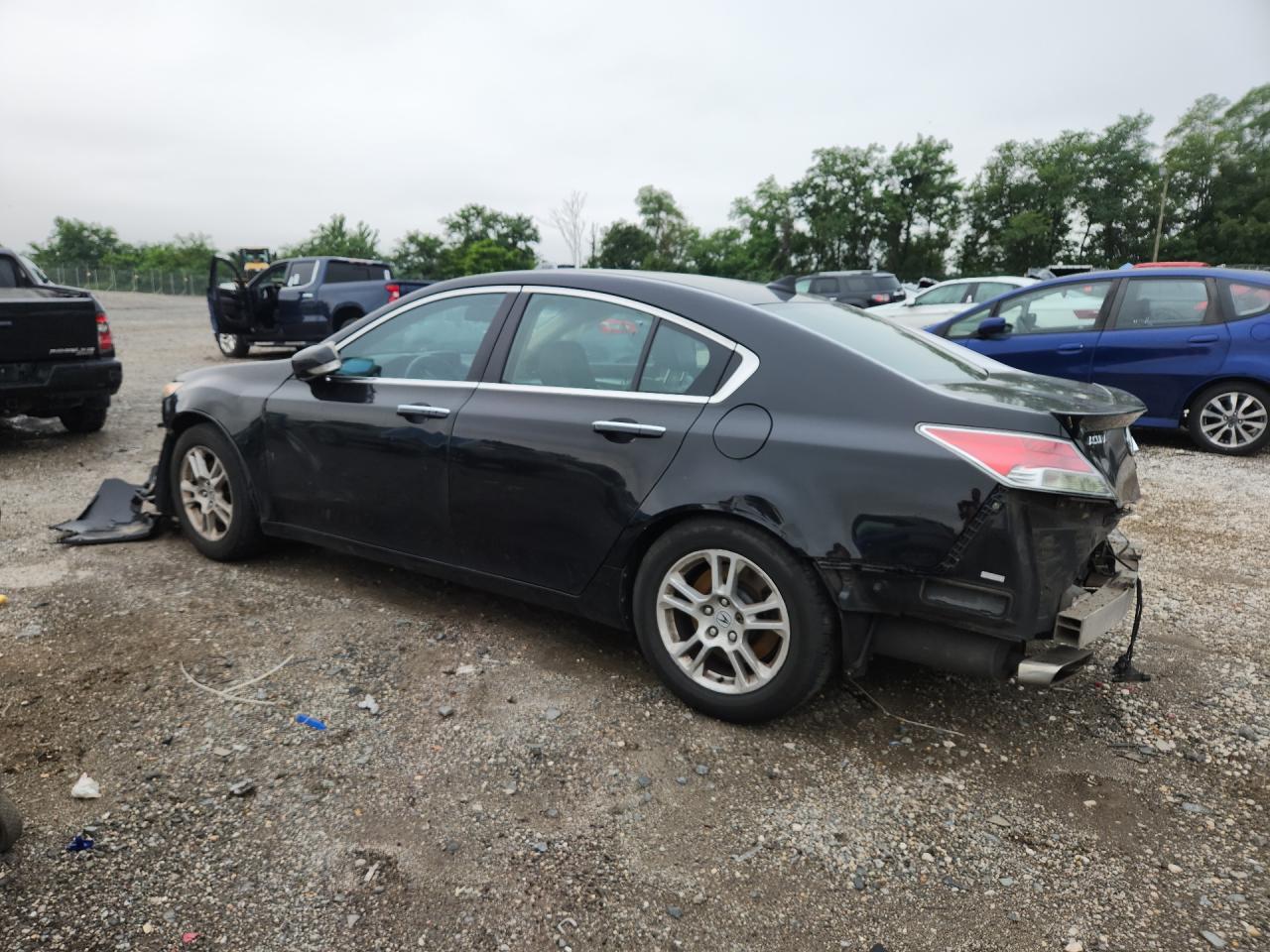 2010 Acura Tl Black vin: 19UUA8F54AA013444