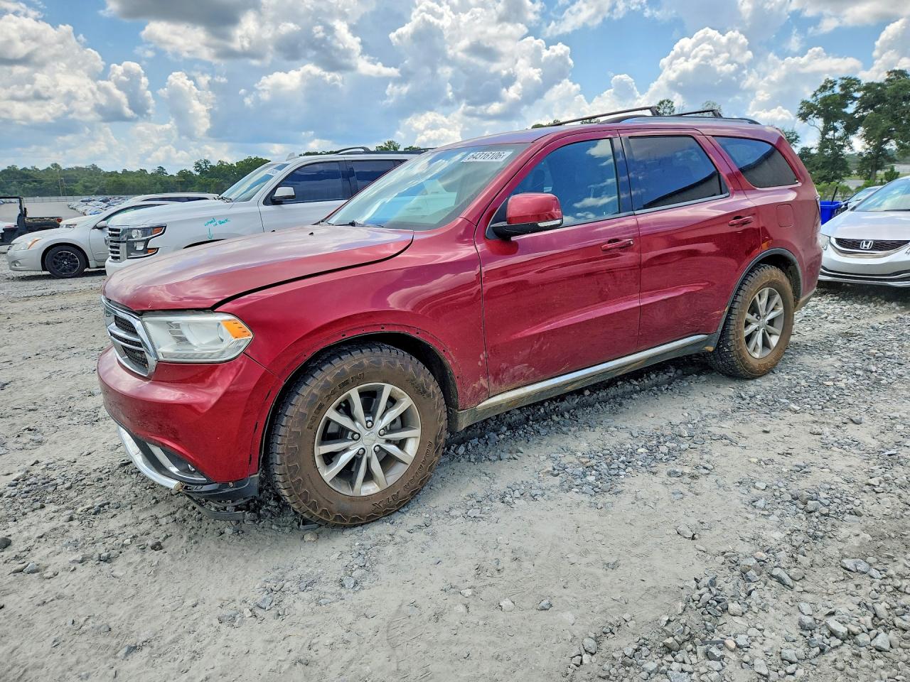 2014 Dodge Durango Limited Red vin: 1C4RDHDG0EC390816