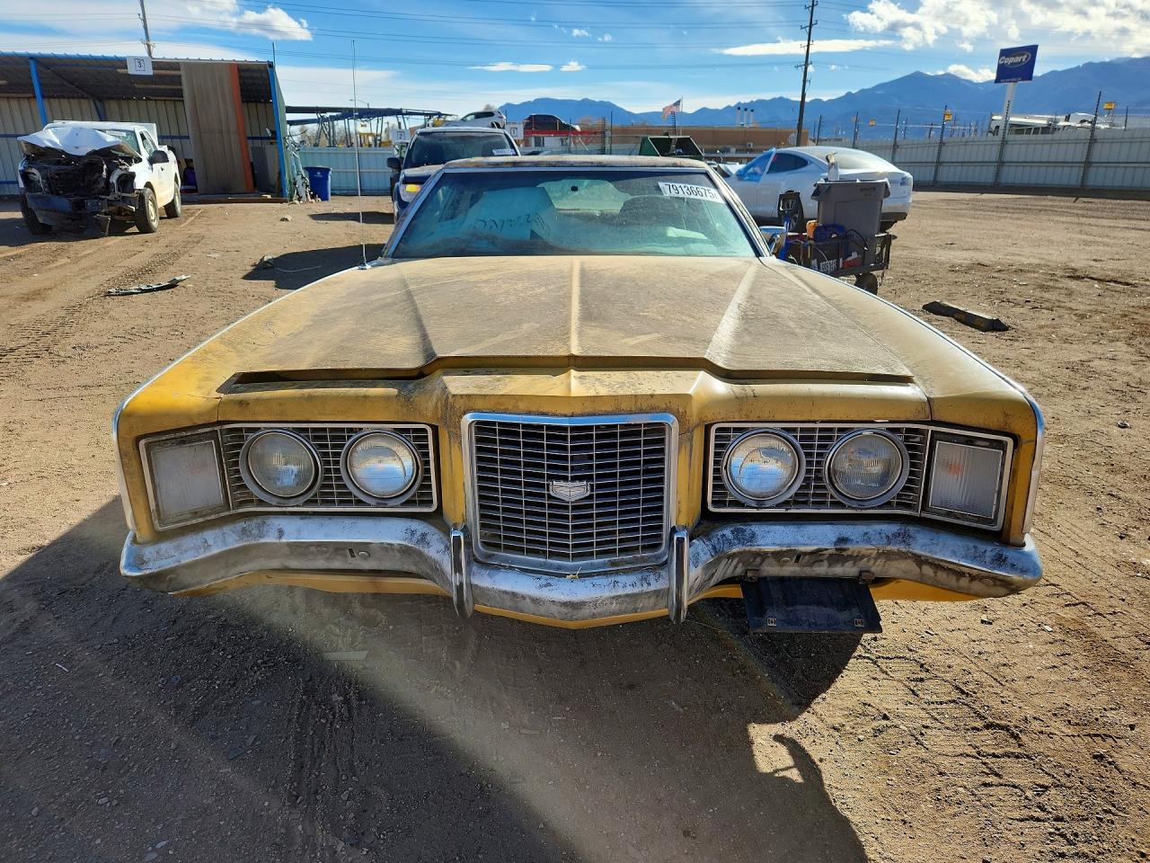 1972 Merc Montego Gold vin: 72H11H626774