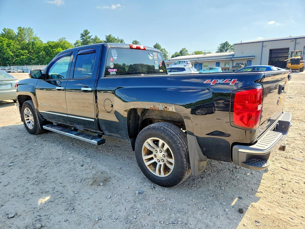 2014 Chevrolet Silverado K1500 Ltz Black vin: 1GCVKSEJ5EZ215969