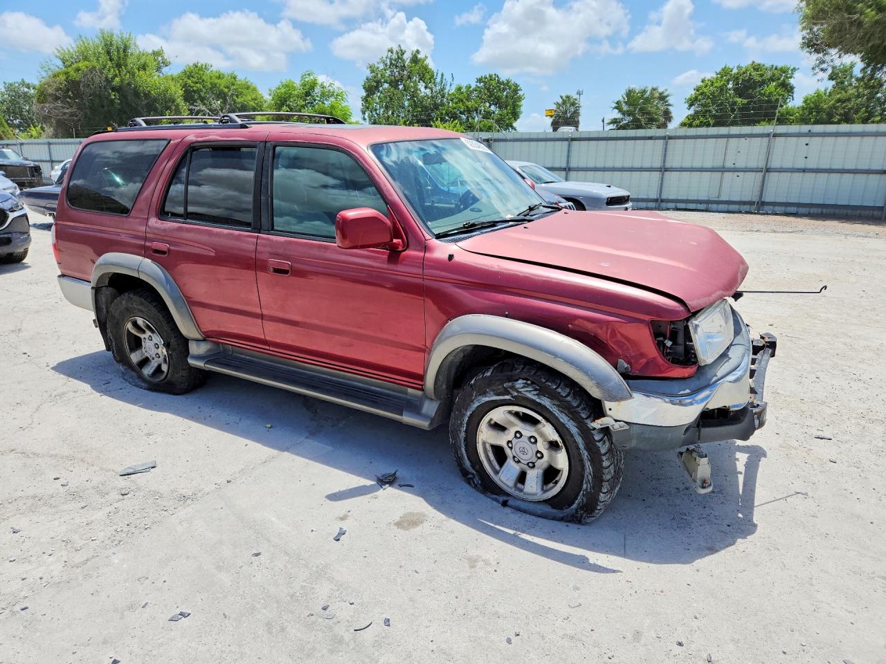 2000 Toyota 4runner Sr5 Maroon vin: JT3HN86R7Y0303379