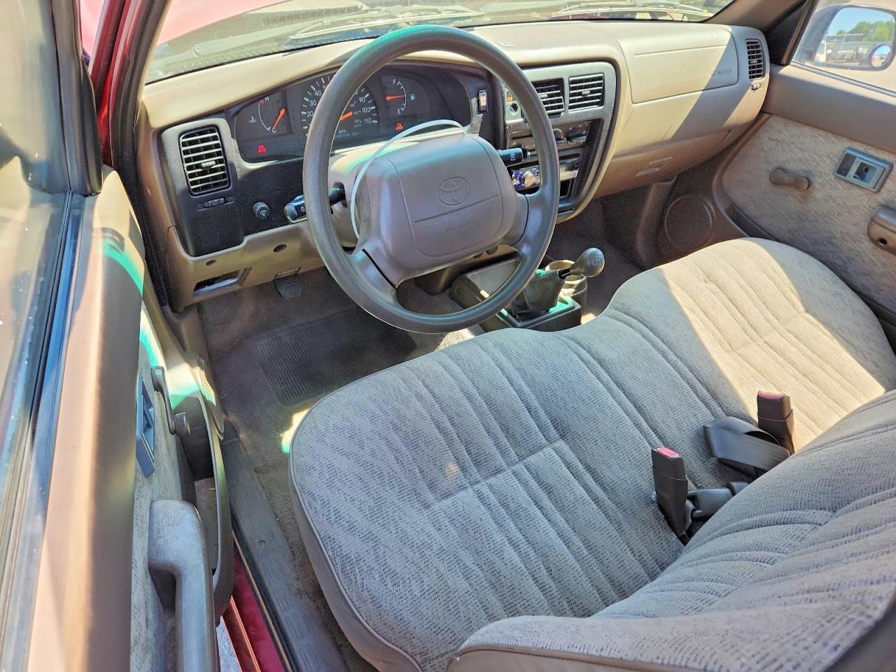 1999 Toyota Tacoma Base Red vin: 4TANL42N5XZ557999
