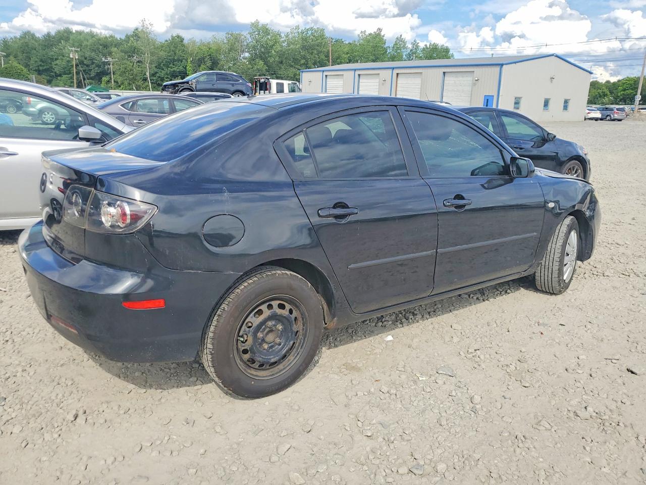 2009 Mazda 3 I Black vin: JM1BK32F691248718