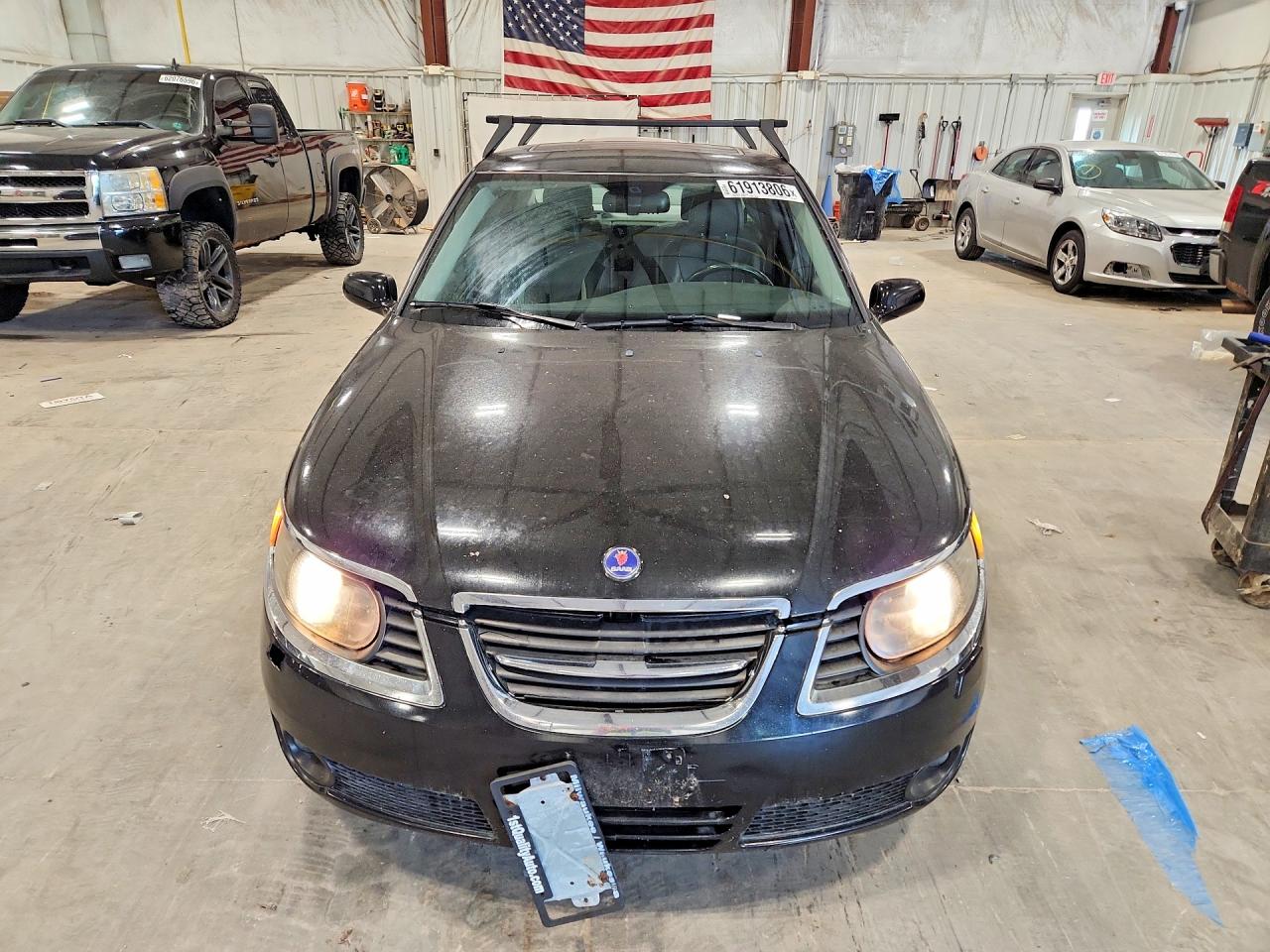 2008 Saab 9-5 Aero Черный vin: YS3EH49G183501231