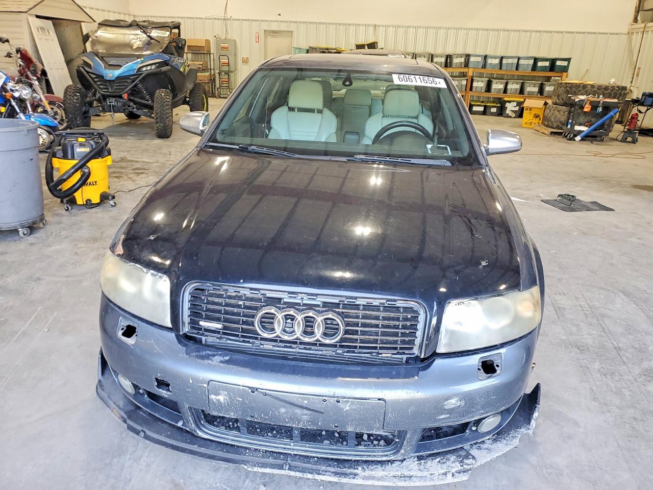 2005 Audi S4 Charcoal vin: WAUPL68E75A074734