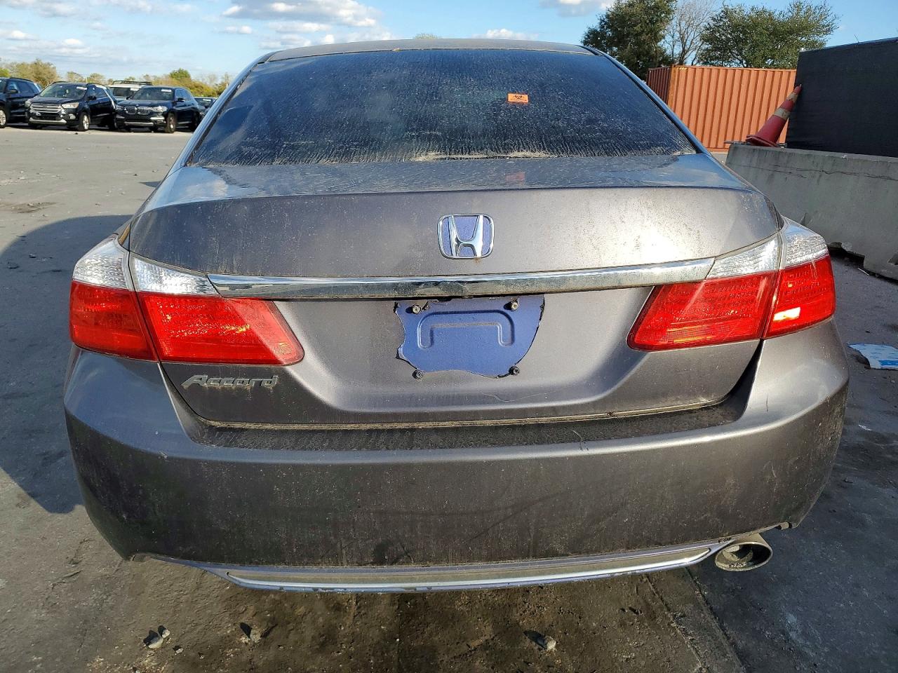 2014 Honda Accord Lx Серый vin: 1HGCR2F33EA235771