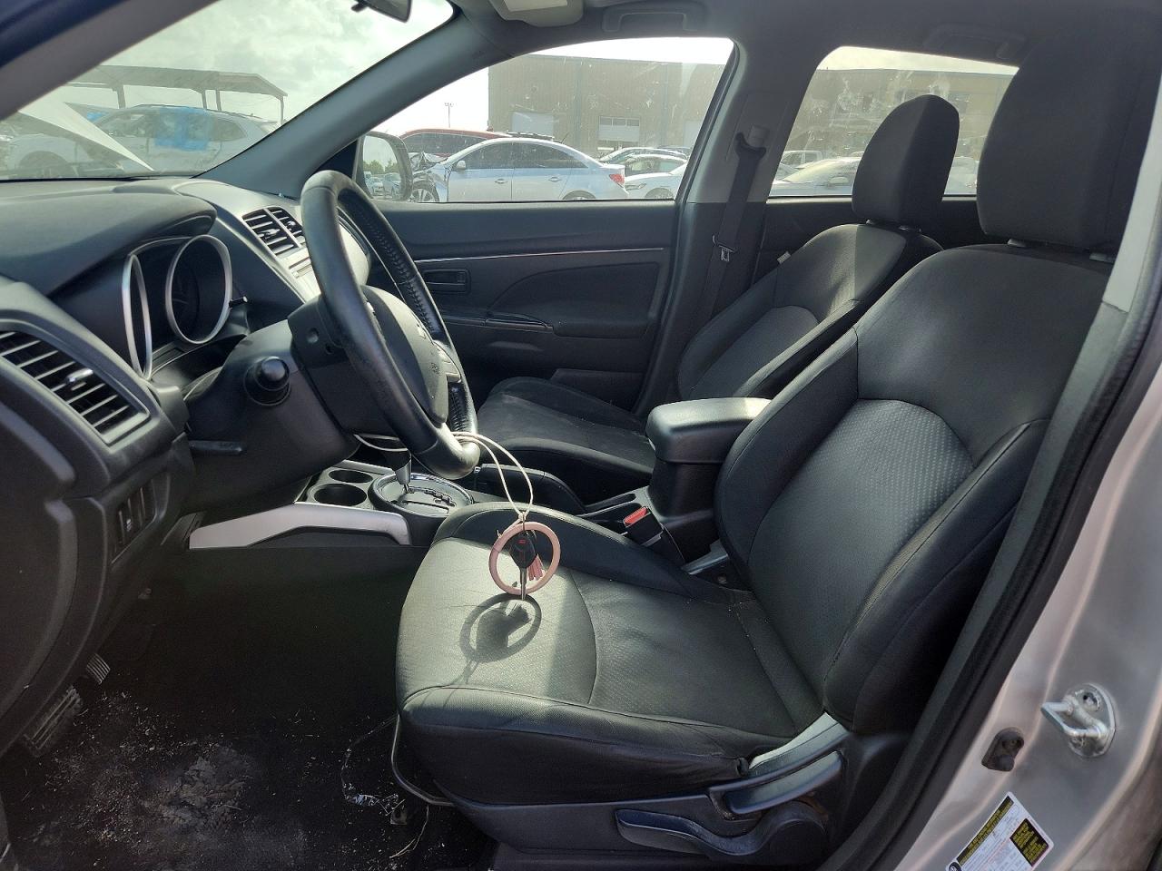 2014 Mitsubishi Outlander Sport Es Silver vin: 4A4AP3AU9EE012461
