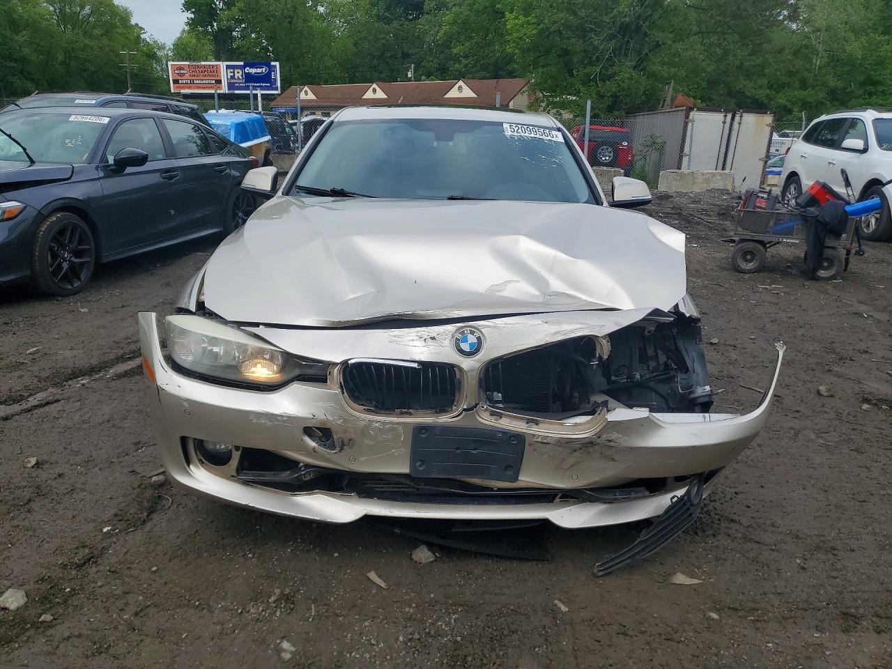 2015 Bmw 320 I Xdrive Gold vin: WBA3C3G56FNS74092